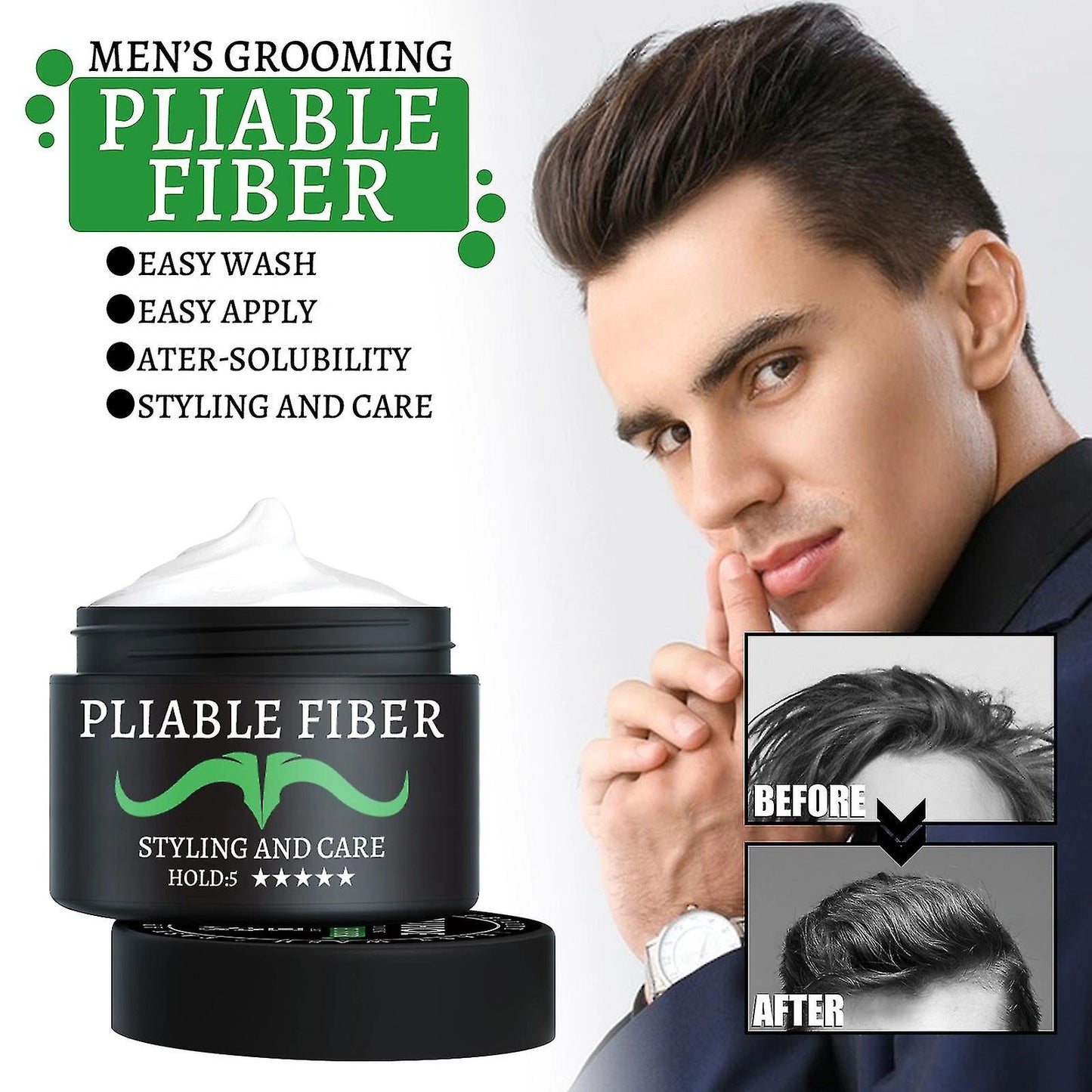 Men Expert Hair Styling Cream 50ML (Pack of 2)