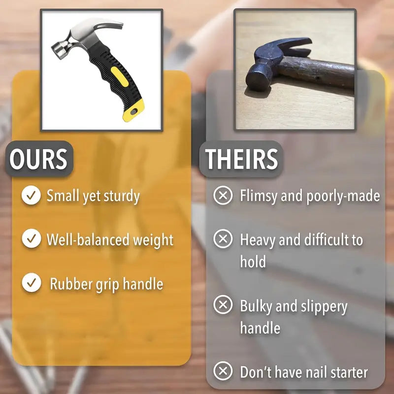 Dual-Head Non-Slip Mallet