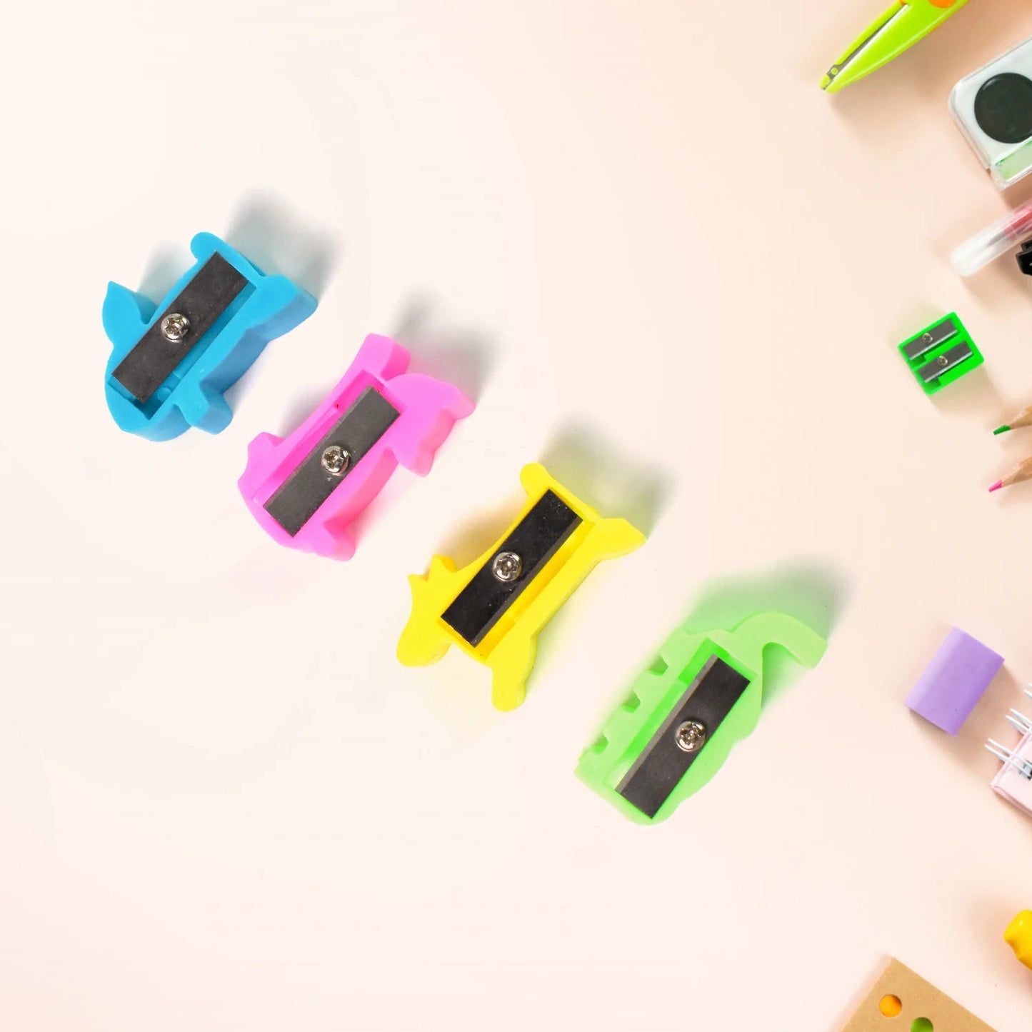 Colorful Plastic Pencil Sharpener