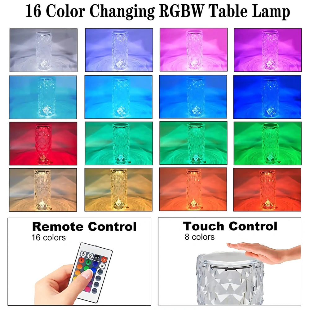 Crystal Touch Night Light