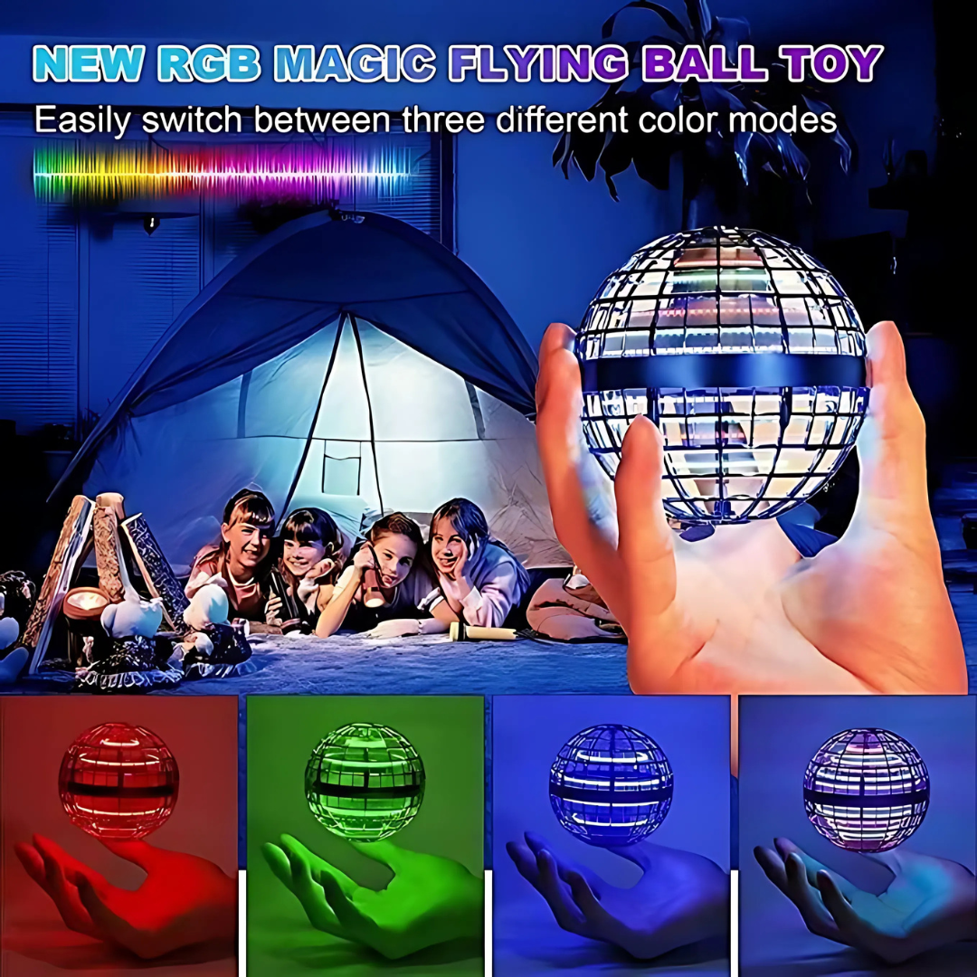 Flying Boomerang Spinner Ball