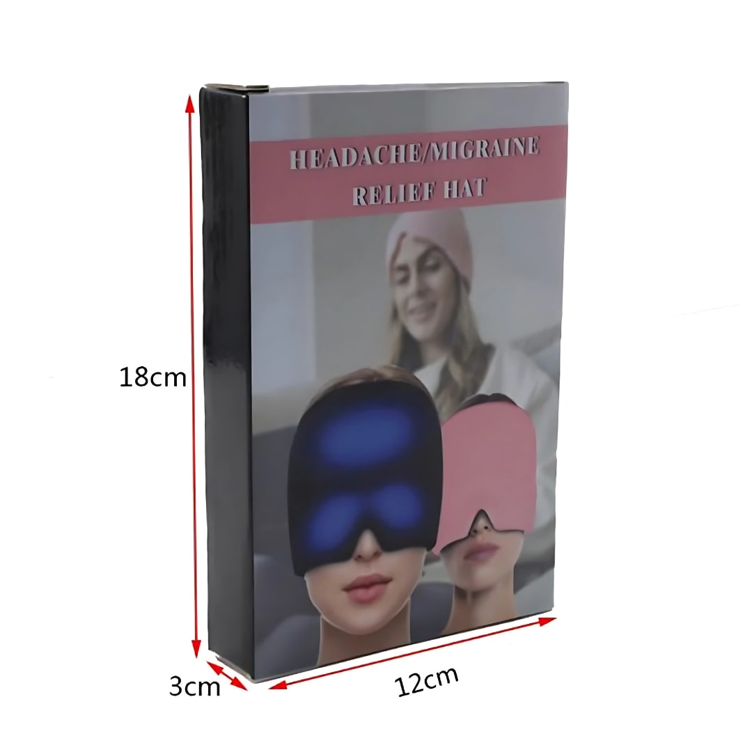 360° Cooling Migraine Relief Cap - Health & Beauty