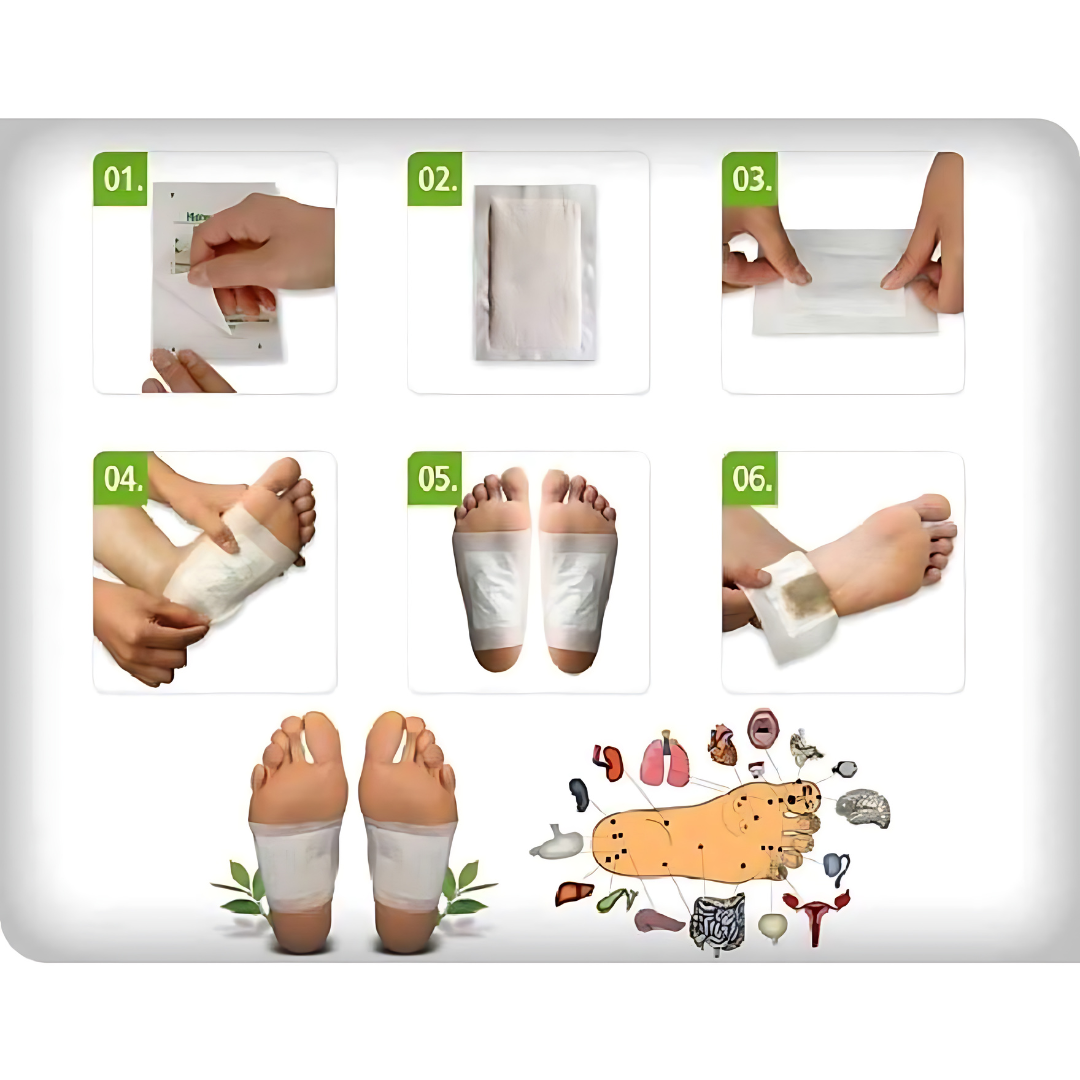 Detox Foot Patches ( Pack of 10 Pcs )