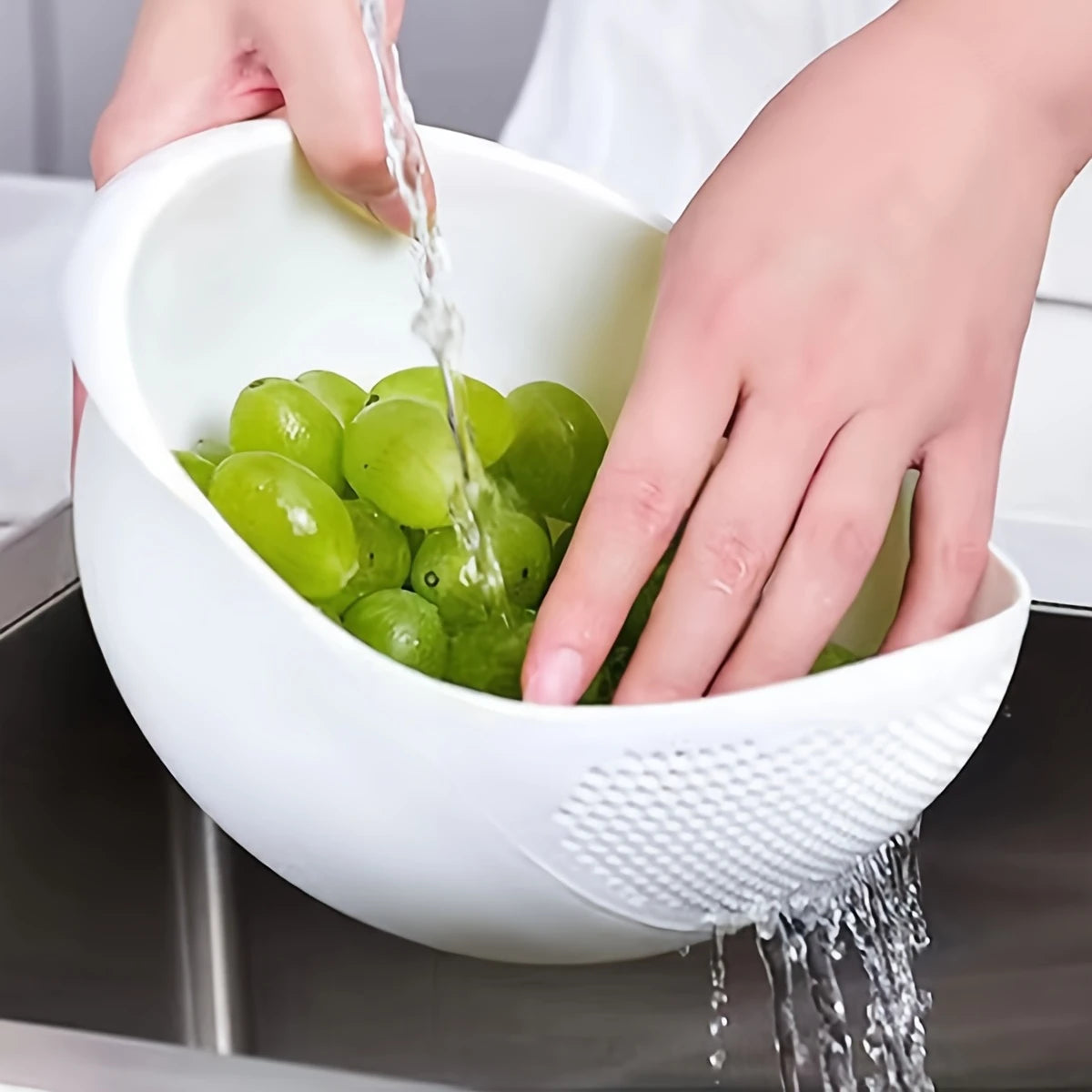 Multi-Use Kitchen Strainer Bowl