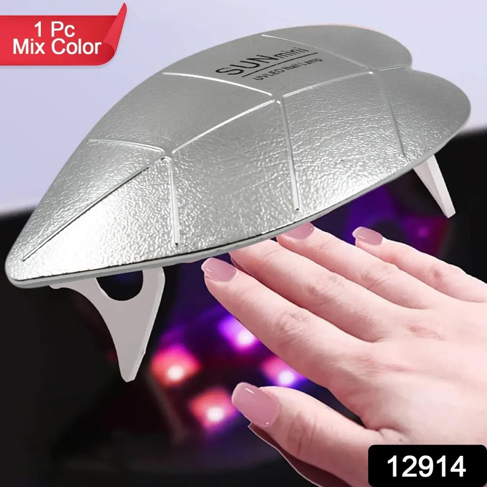 6w uv nail dryer lamp – portable gel polish curing tool for home & salon - health care