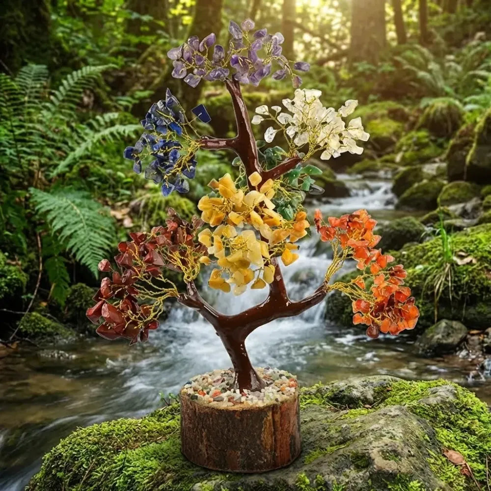 7 chakra gemstone tree – pack of 1