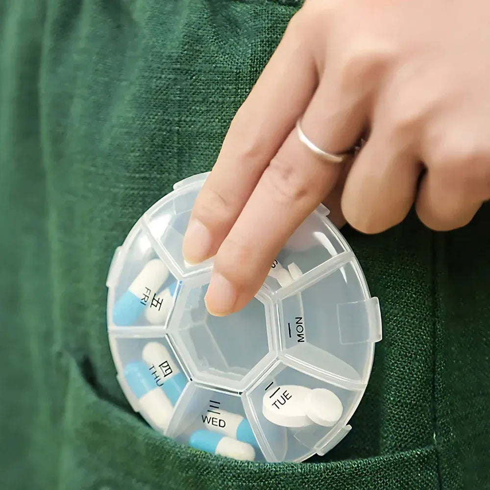 7-day portable pill organizer - home improvement