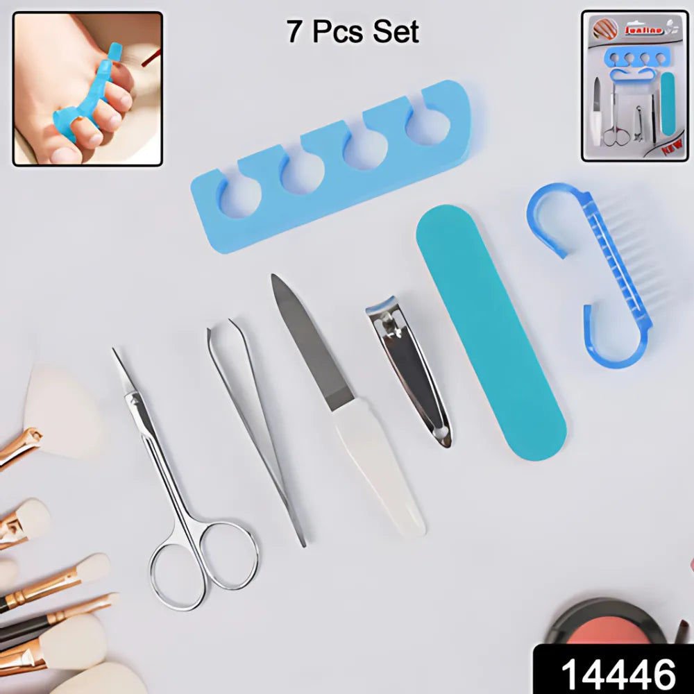 7-in-1 professional manicure kit - health & beauty