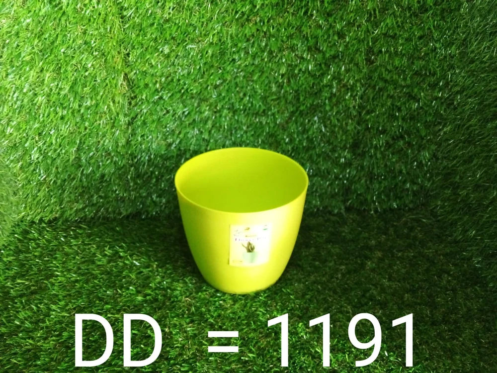 Colorful Round Flower Pots