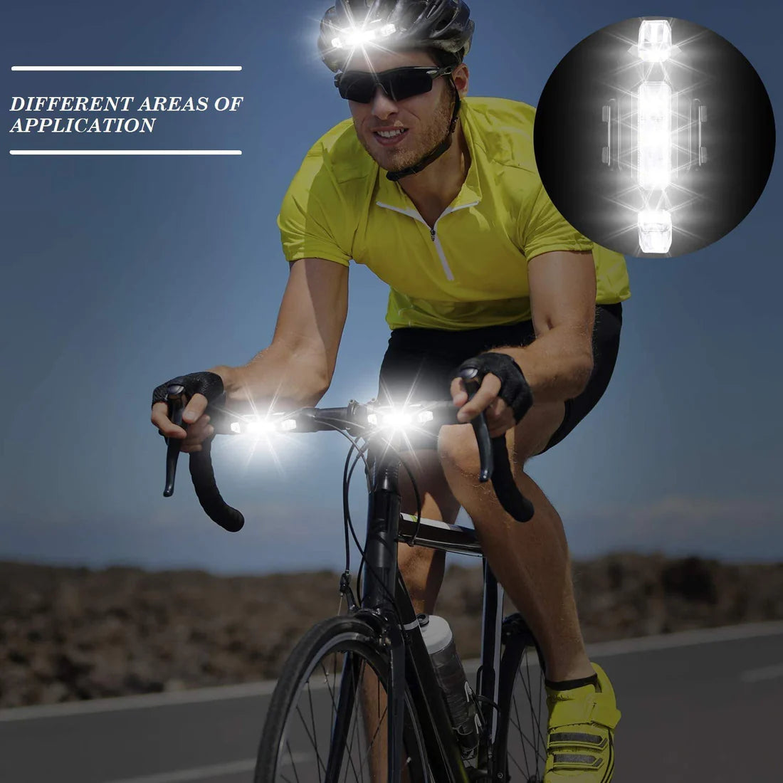 Rechargeable Bike Headlight (Waterproof)