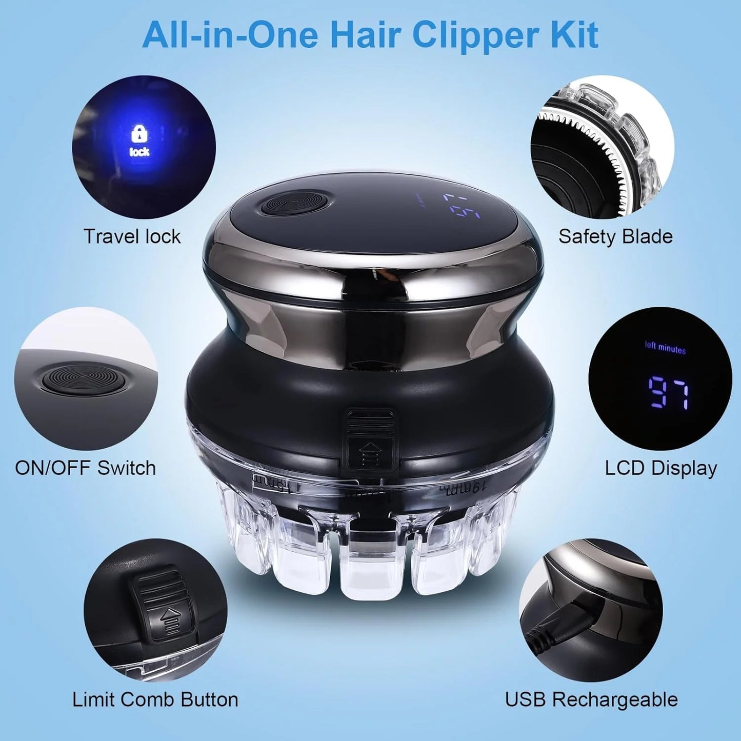 Precision Electric Hair Trimmer