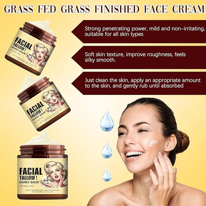 Facial Tallow Cream – 100g (Pack of 2)