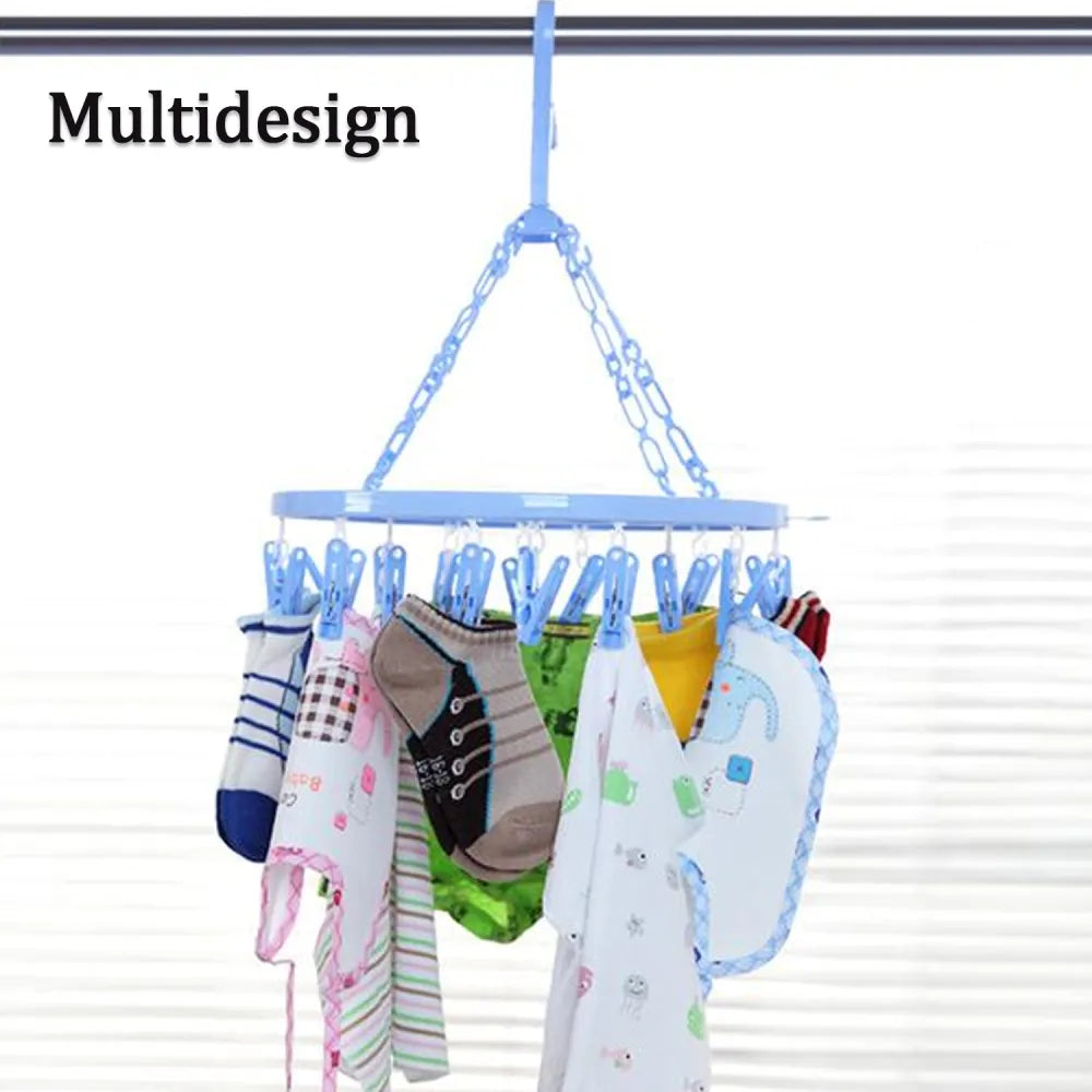7282 clothes hanging clips for hanger drying cloth - home improvement