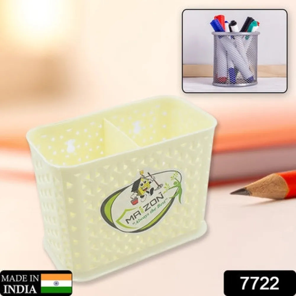 7722 multipurpose holder for desk plastic pen pots organizers pencil stationary supplies office home school non-slip