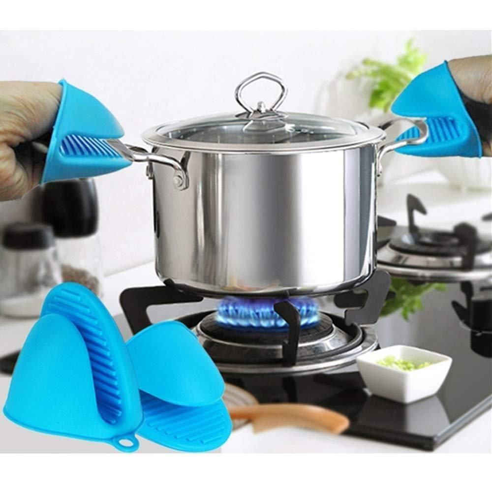 Silicone Cooking Pinch Grips Gloves (Pack of 2)