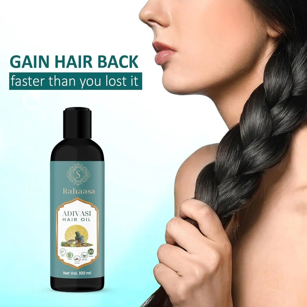 Rahaasa Adivasi Hair Oil – 200ml x 2