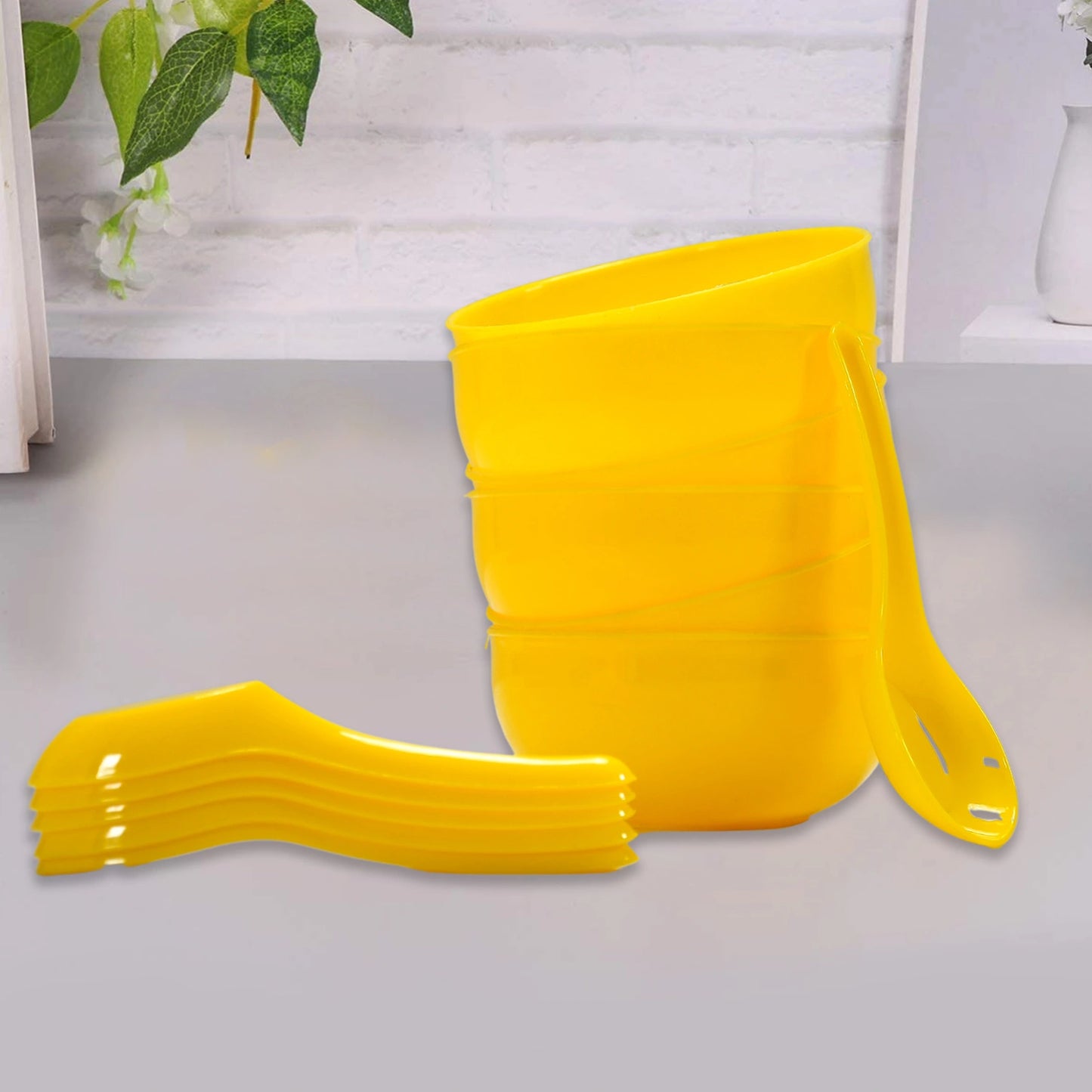 Plastic Soup Bowl Set – 6 Pcs