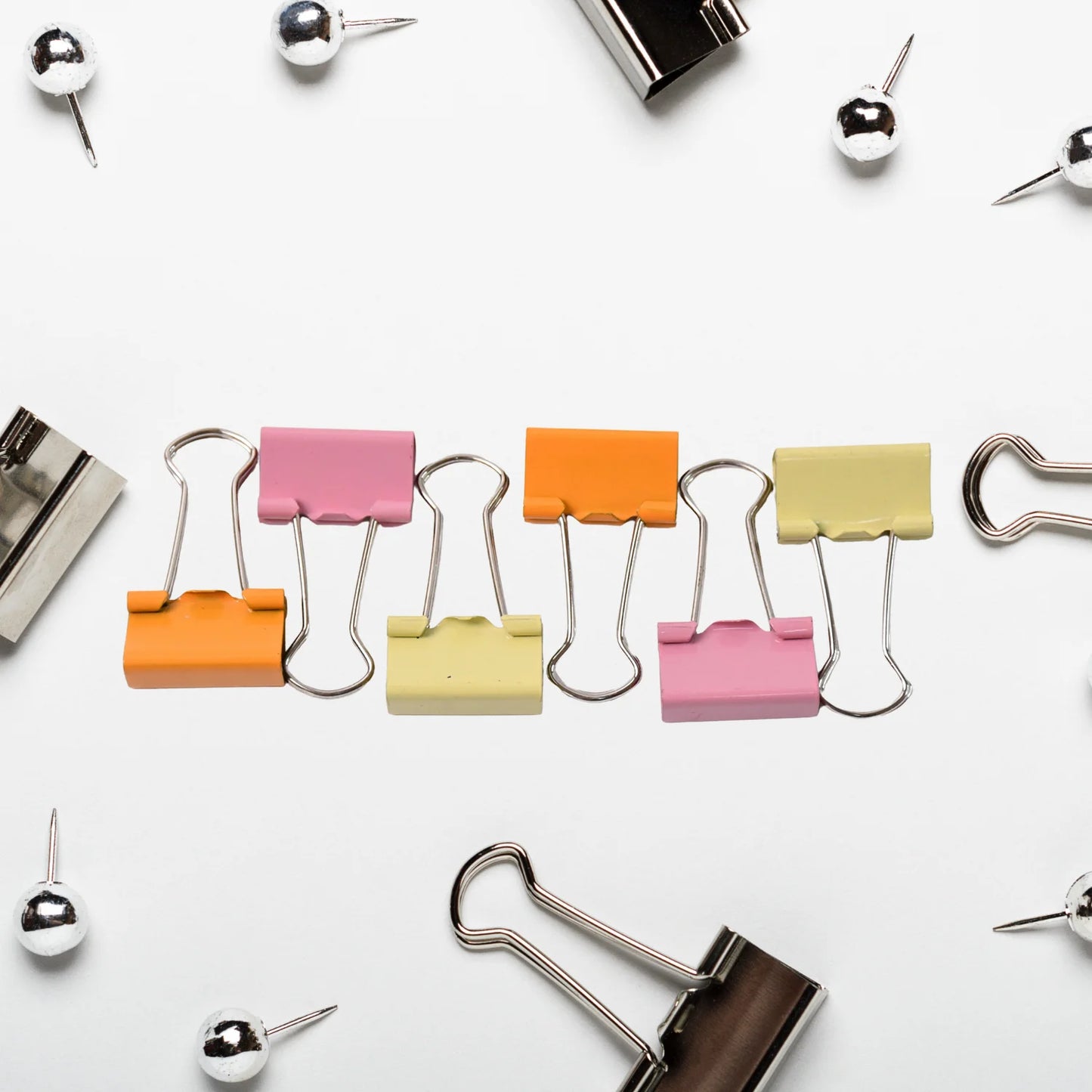 Colorful Multi-Size Binder Clips