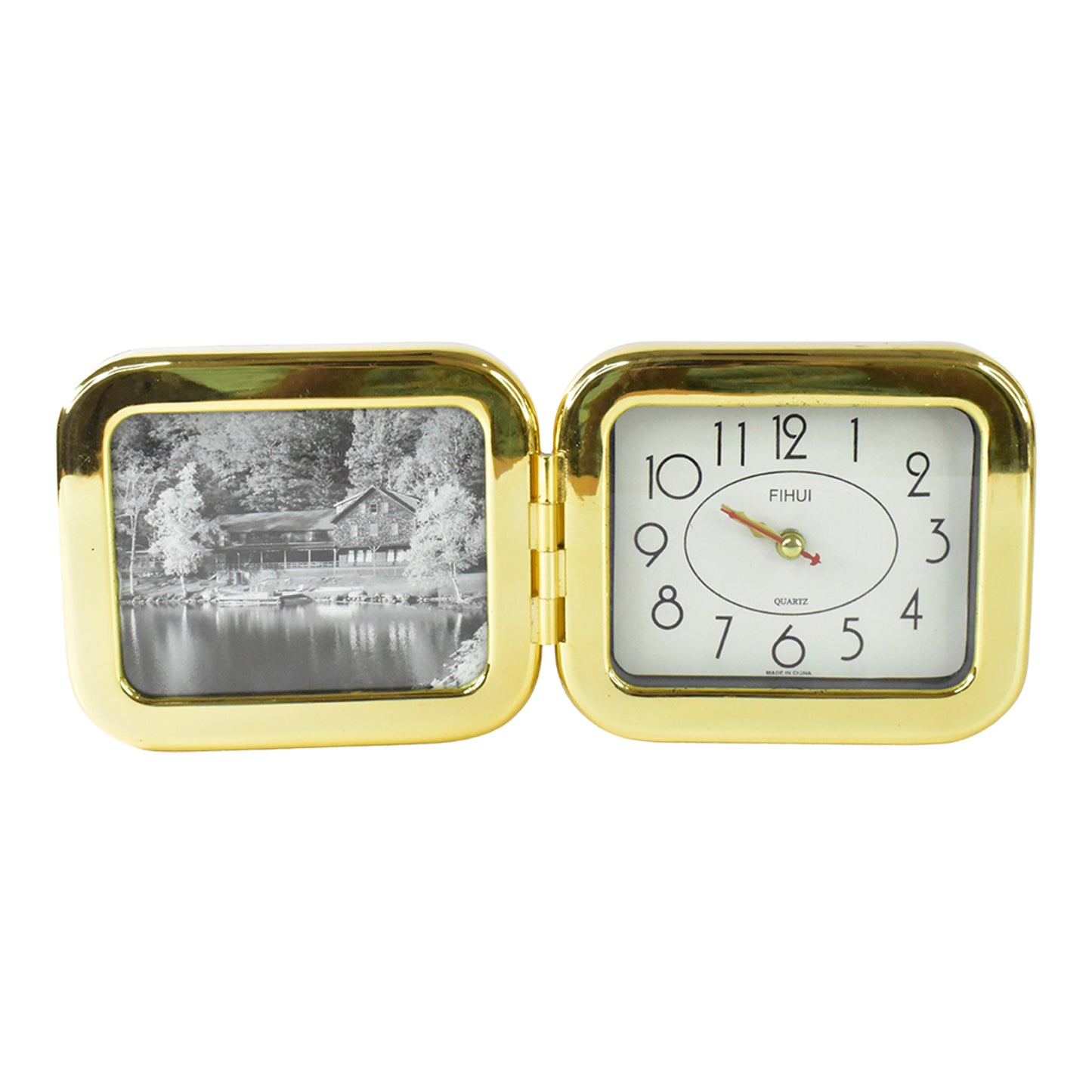 Portable Foldable Desk Clock Space-saving And Stylish (1 Pc)