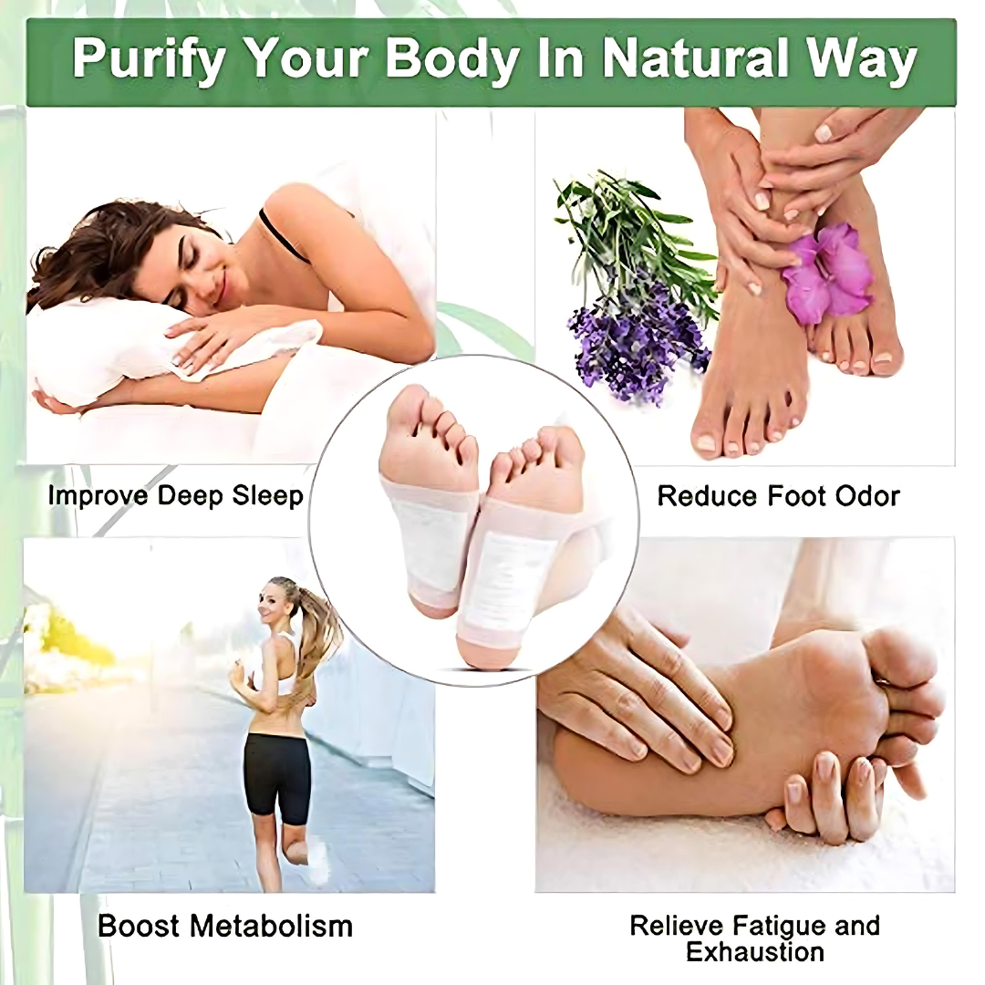 Detox Foot Patches ( Pack of 10 Pcs )