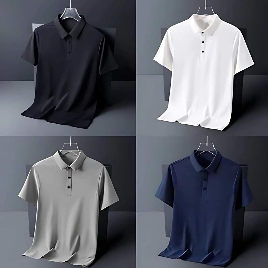 Men's Polo T-Shirt (Pack Of 4)