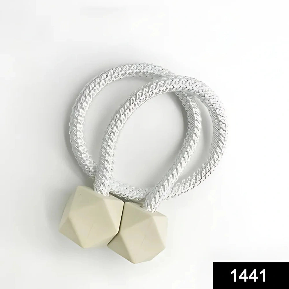 Magnetic Curtain Tiebacks Set