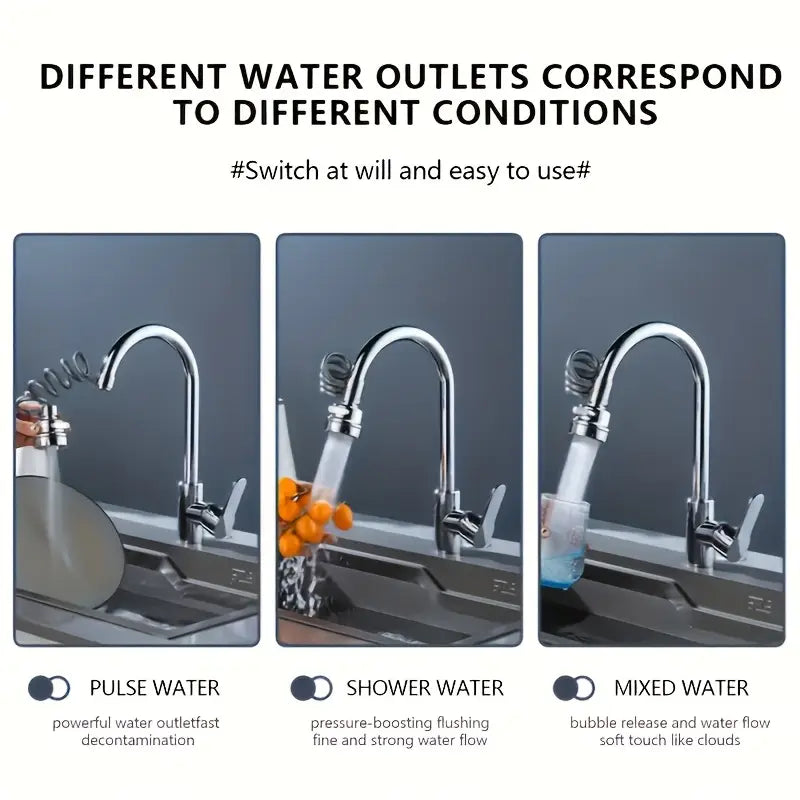 360° Rotatable Faucet Extender