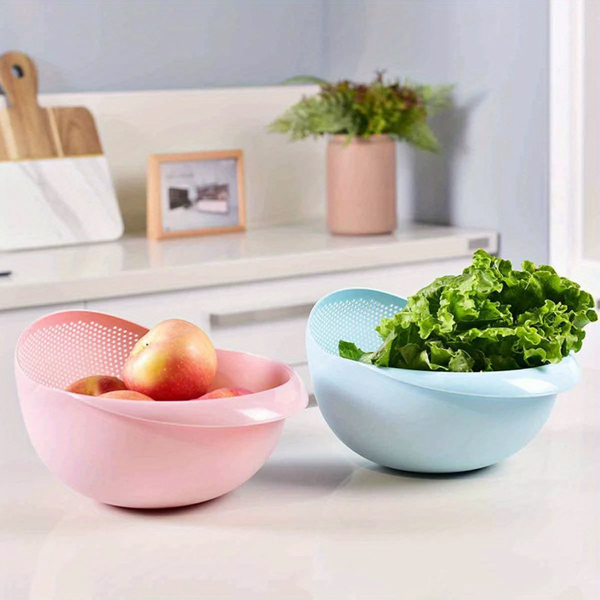 Multi-Use Kitchen Strainer Bowl