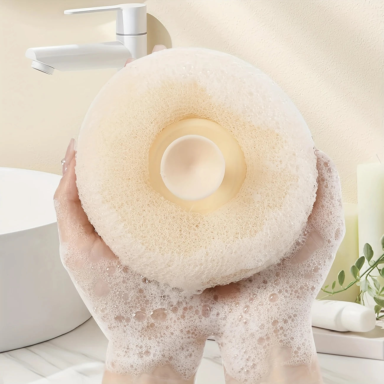 Luxury Exfoliating Bath Sponge