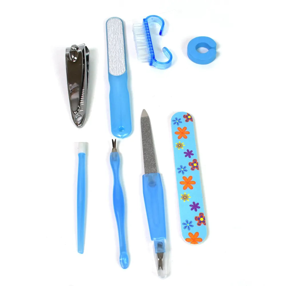 8-in-1 manicure & pedicure kit - health care