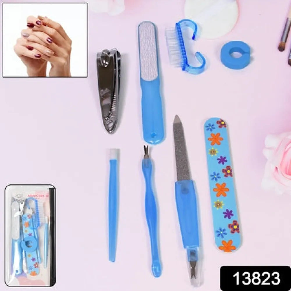 8-in-1 manicure & pedicure kit - health care