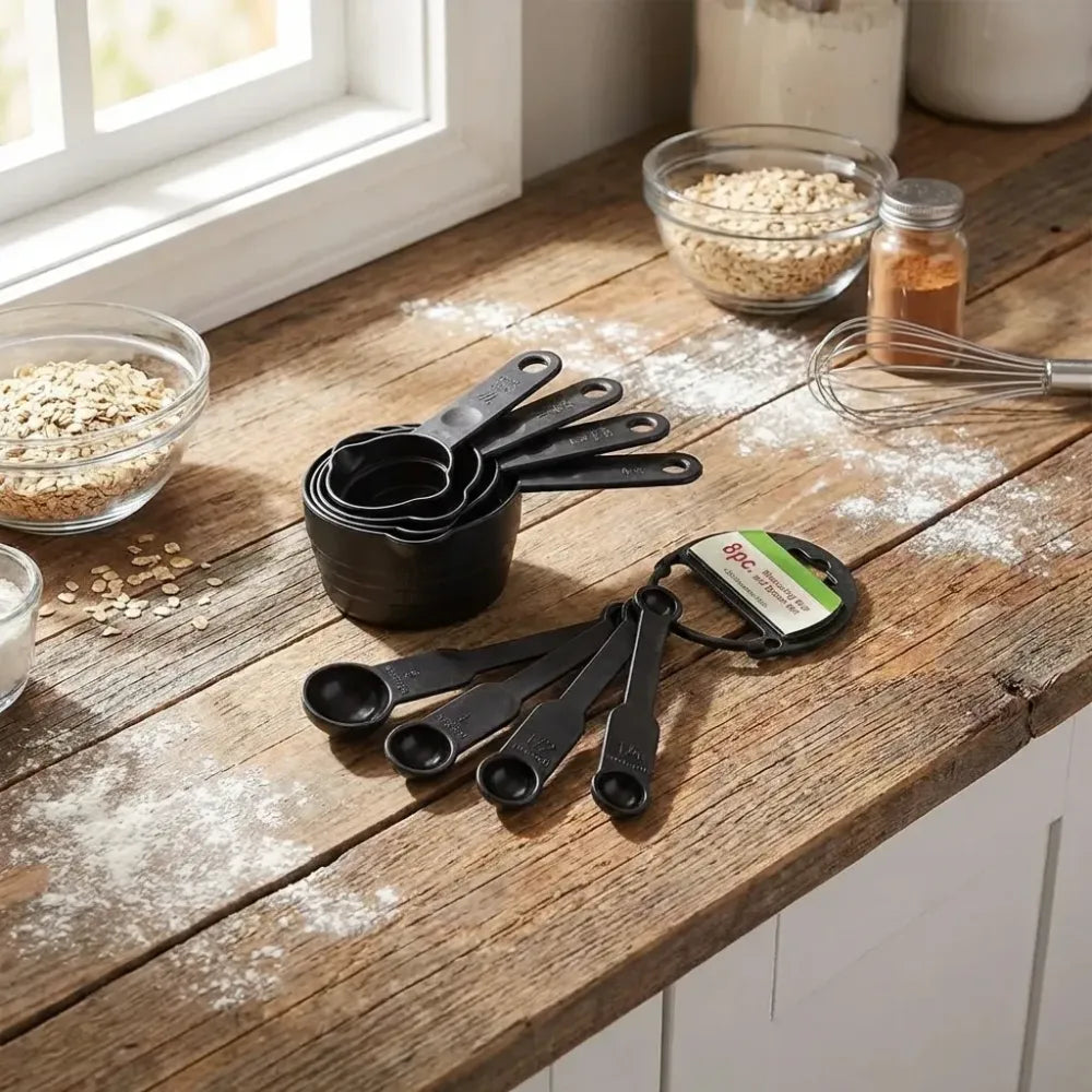 8-piece measuring cup set - home & kitchen