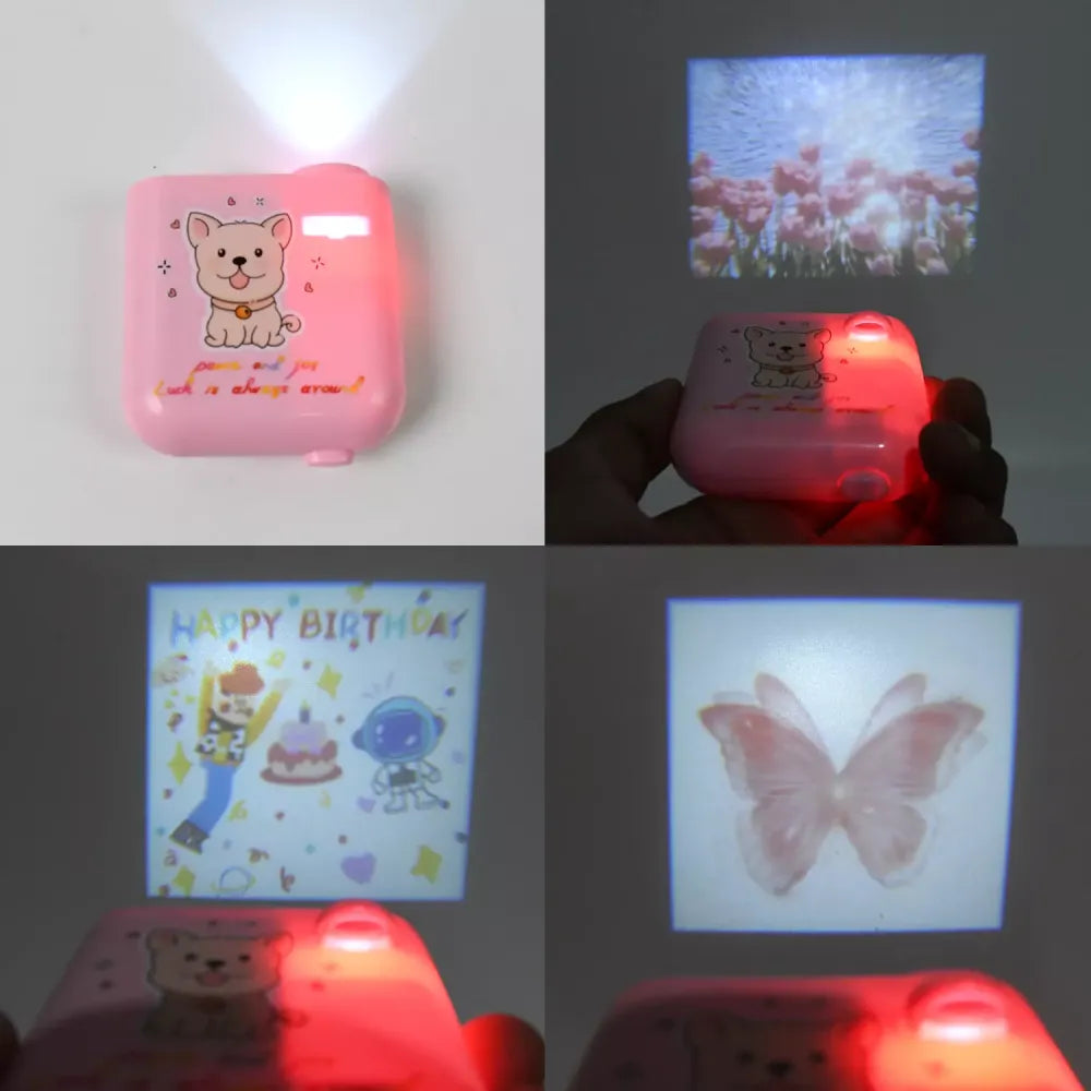 8-slide birthday projector - toys
