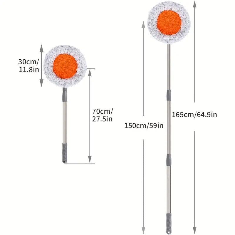 Self-Wringing Spin Mop