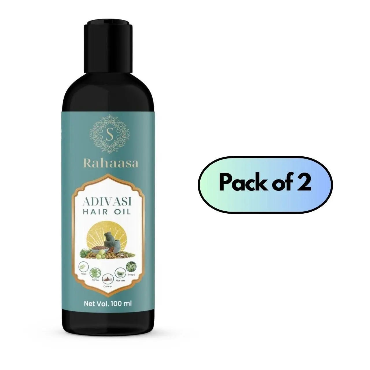 Rahaasa Adivasi Hair Oil – 200ml x 2