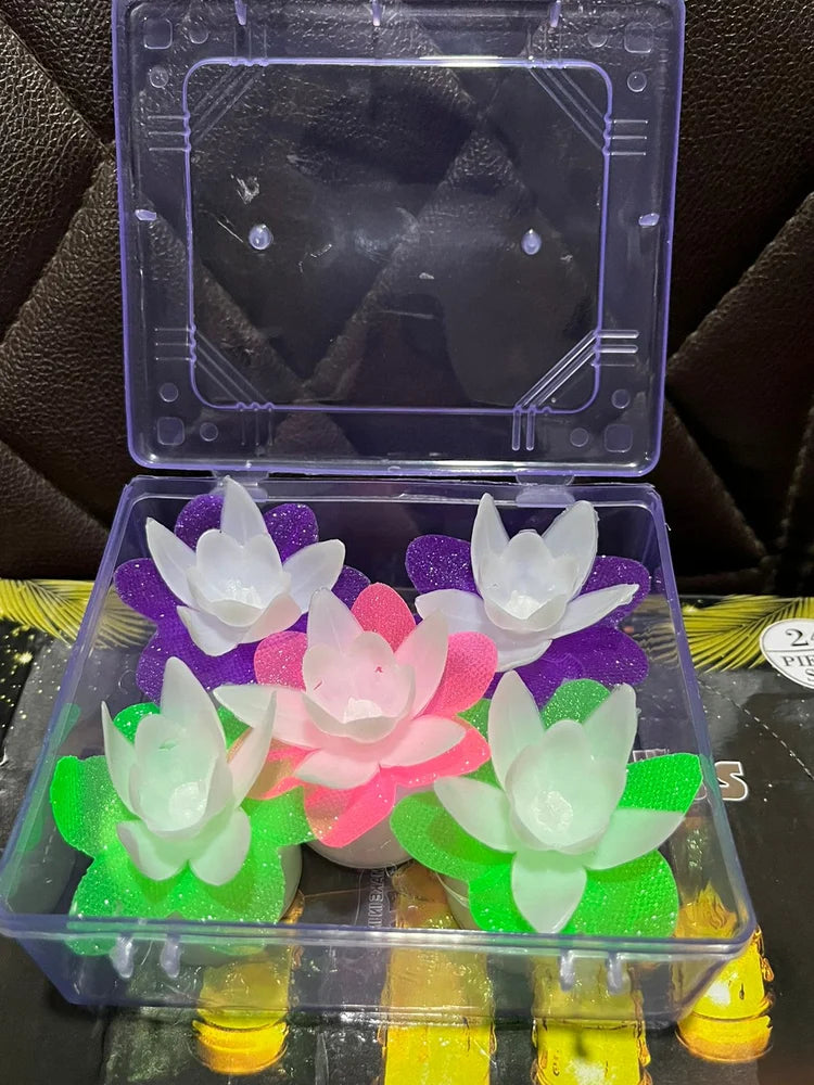 Lotus Flower Tealight Candles