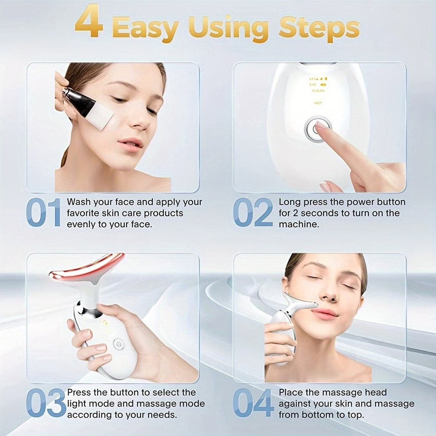 LED Photon Face Massager