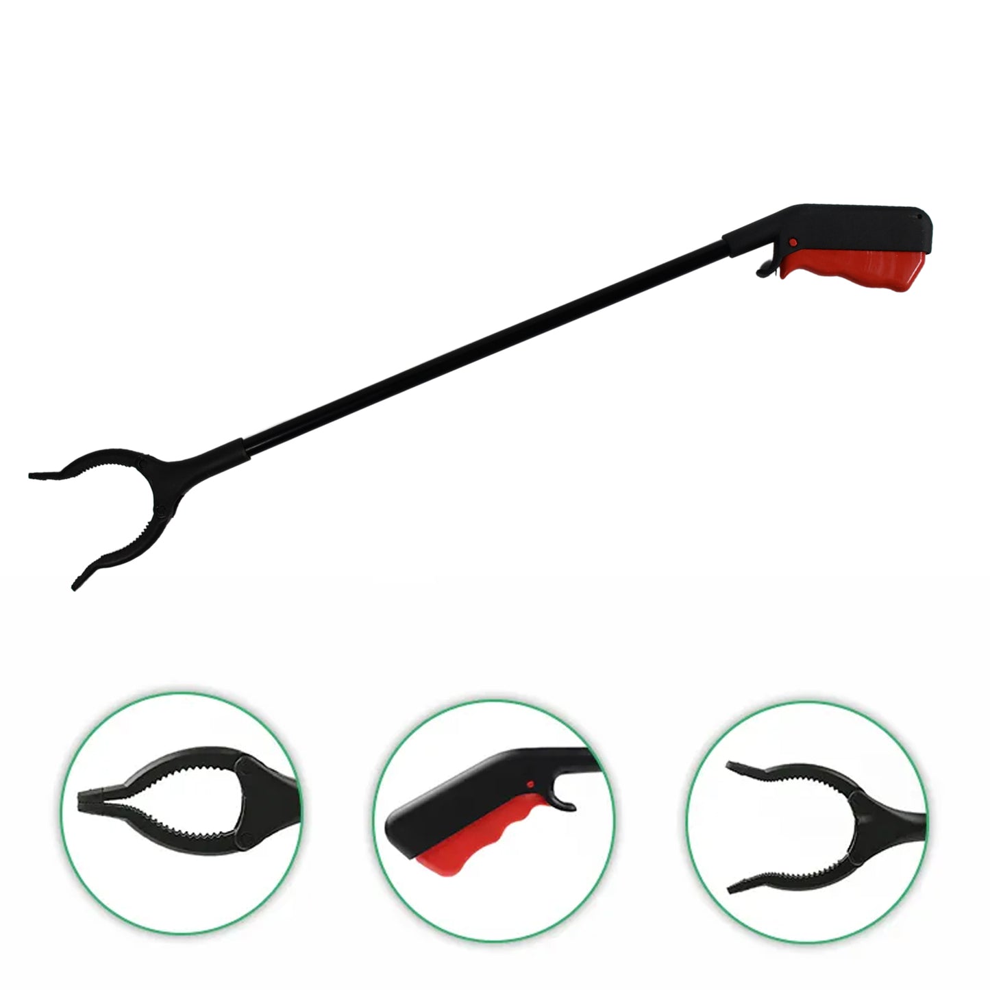 7514 Extra Long Pickup Aid Trash Picker Upper Rotating Hand Heavy Duty Grip Arm - Reaching Assist For Litter Elderly