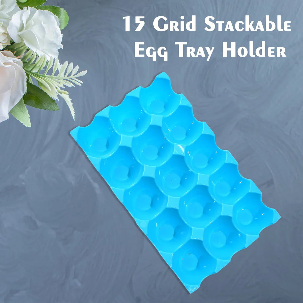 15-Cavity Egg Tray Set (4pcs)