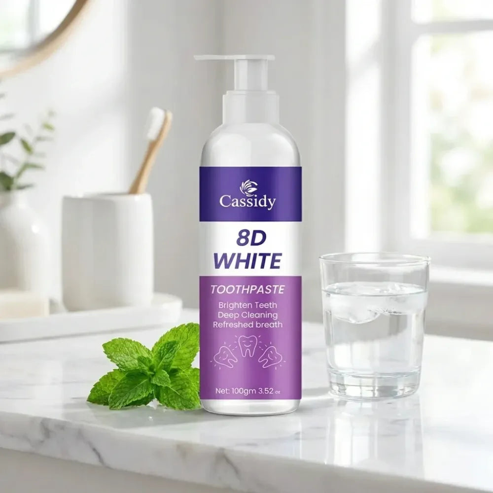 8d white toothpaste – 200g (pack of 2)
