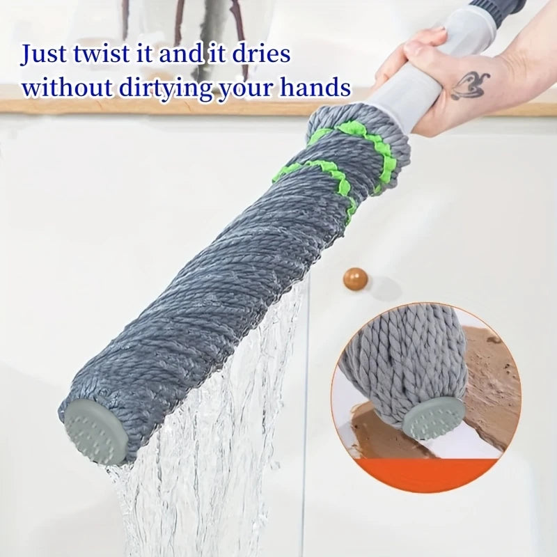 Self-Wringing Twist Mop