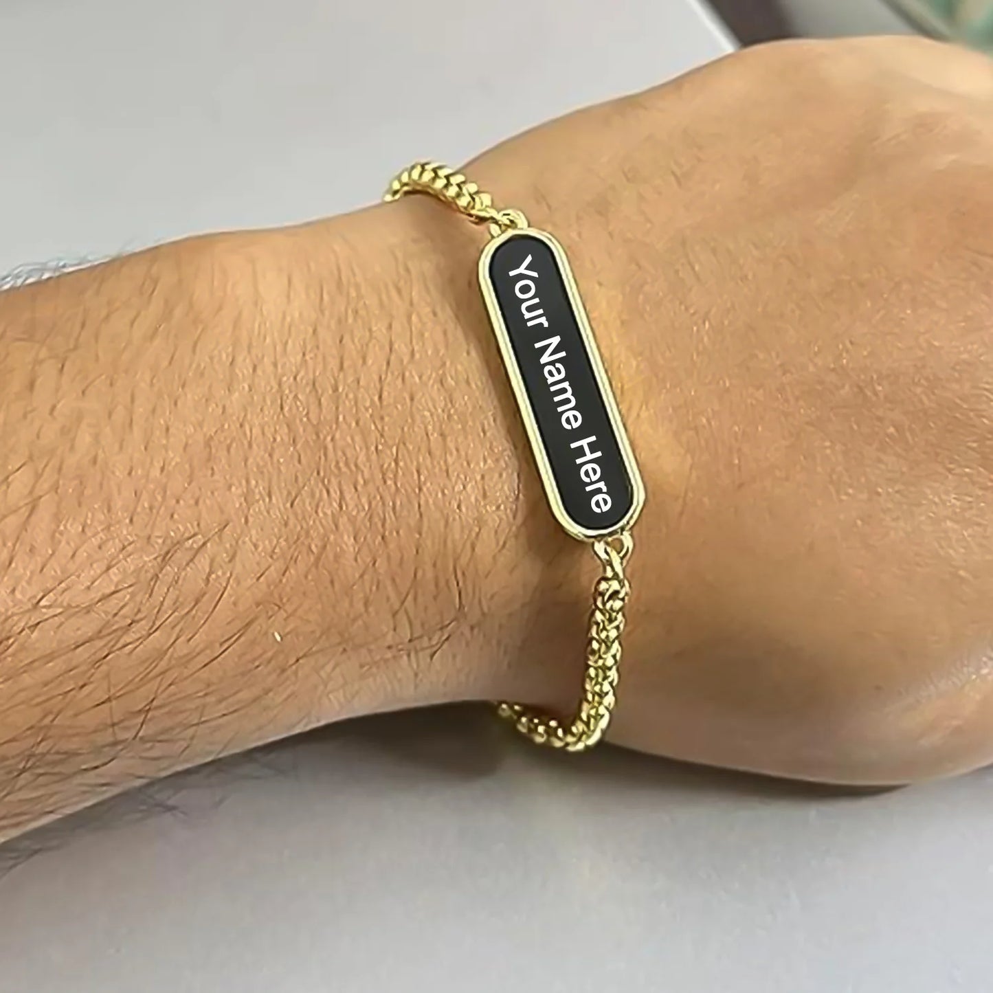 Elegant Silver Rakhi Bracelet