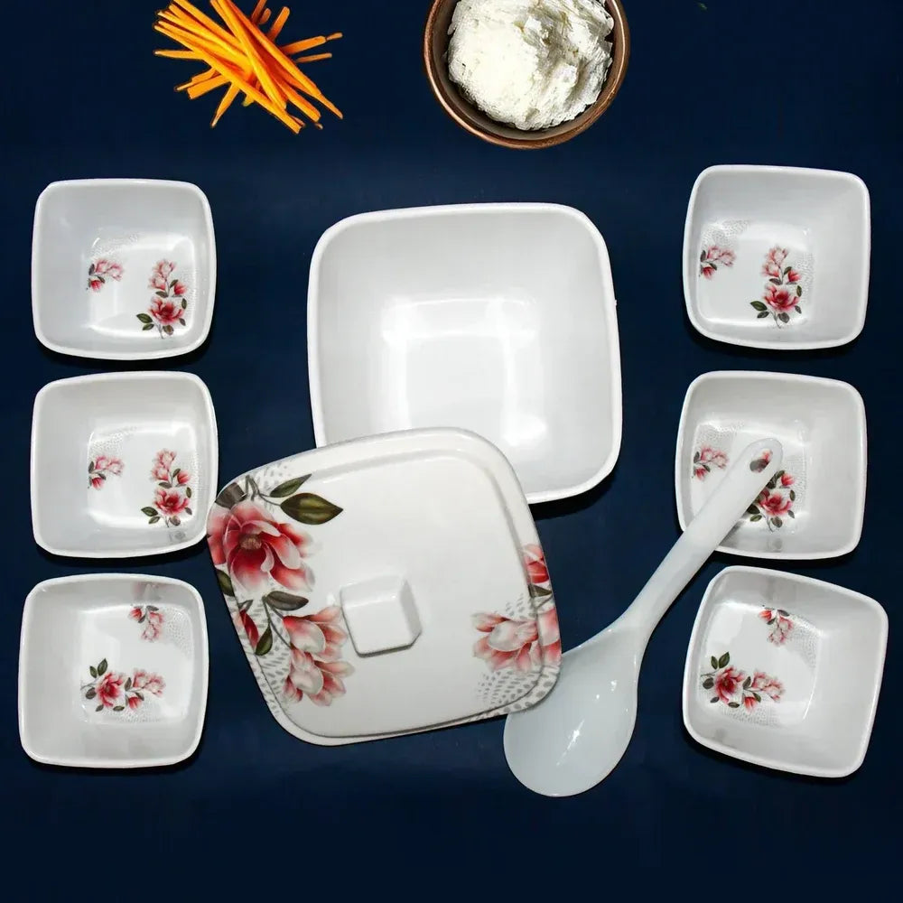 9-pc plastic pudding set - home & kitchen