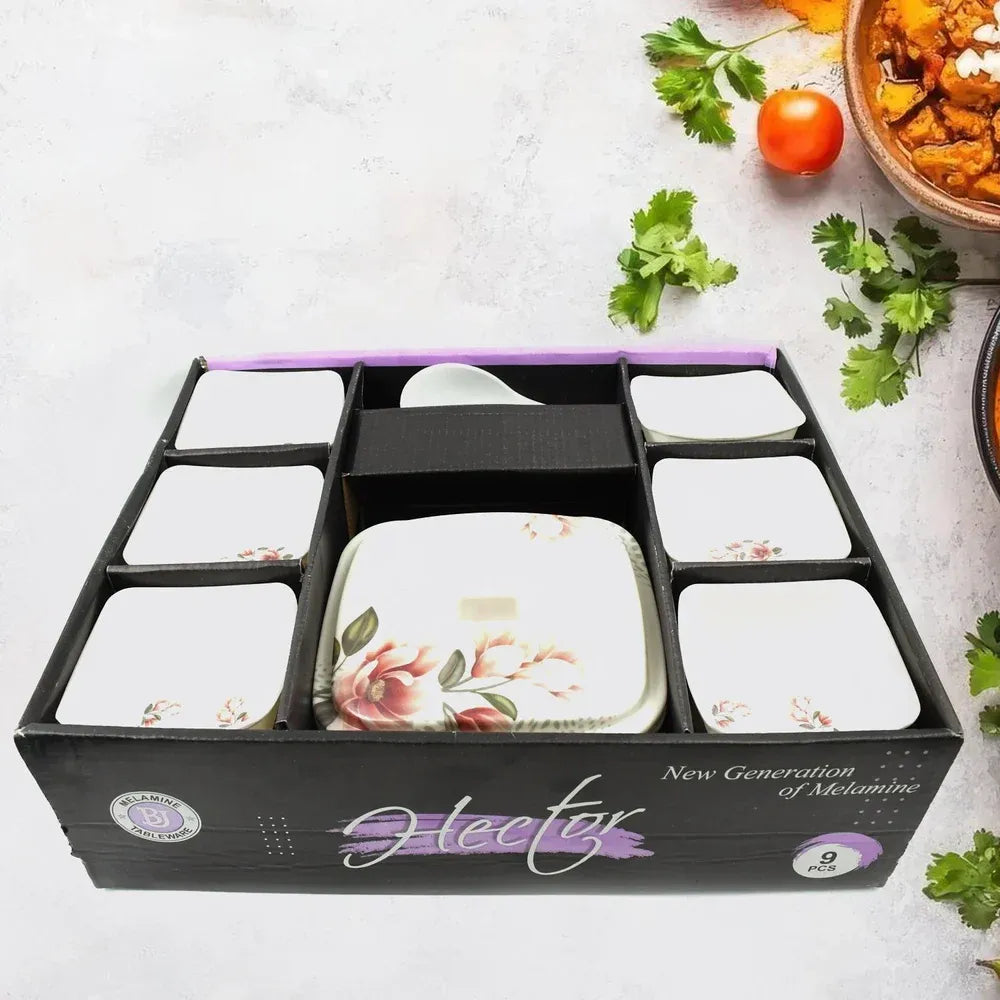 9-pc plastic pudding set - home & kitchen