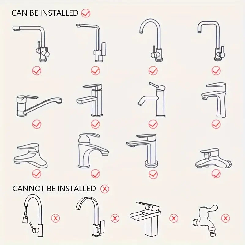 360° Rotatable Faucet Extender