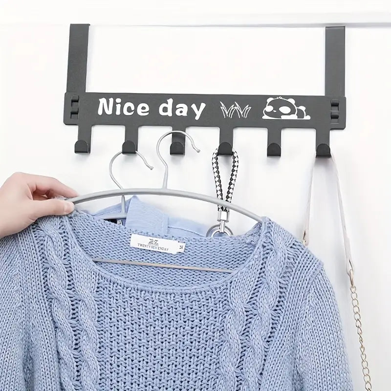Space-Saving Over-Door Hanger
