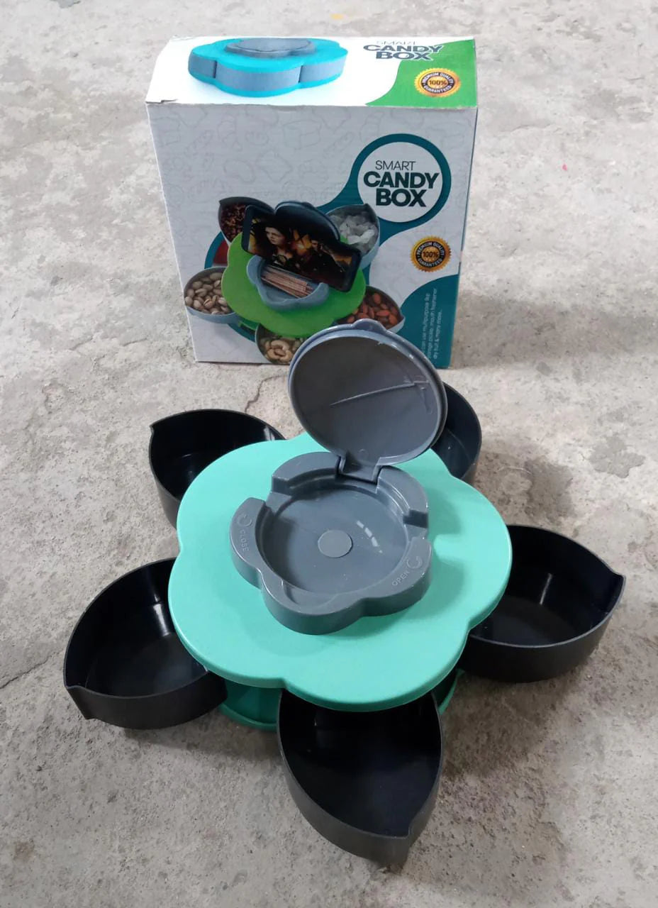 Rotating Snack Storage Box