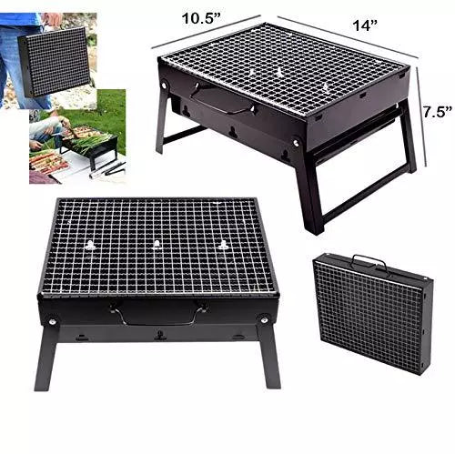 Portable Folding Charcoal Grill