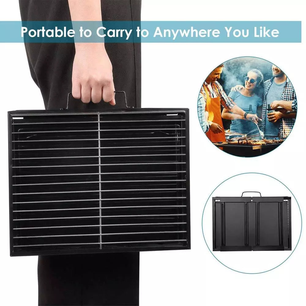 Portable Folding Charcoal Grill