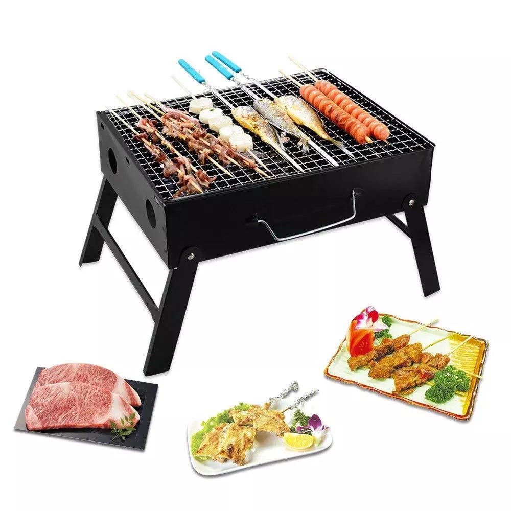 Portable Folding Charcoal Grill